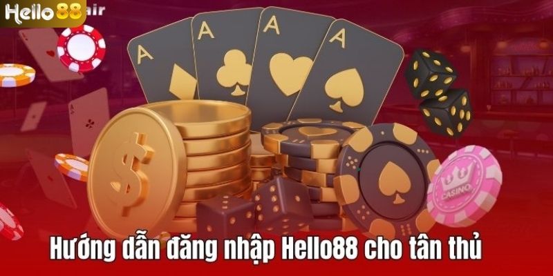 Thao tác tiến hành đăng nhập Hello88